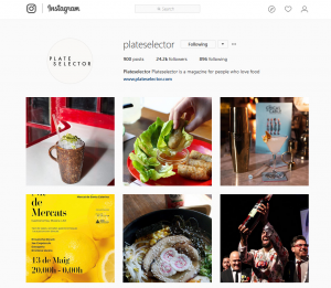 Plateselector Instagram